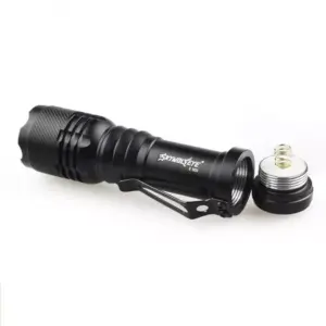 Sky Wolf Eye Q5 LED Zaklamp - 800LM, Zoomfunctie, 3 Lichtmodi