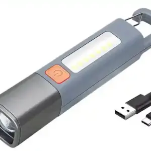 Superheldere LED Zaklamp SD-1023 - USB Oplaadbaar, 3 Lichtmodi