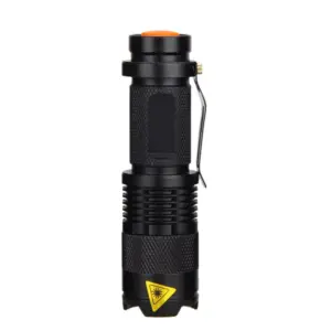 VASTFIRE Mini LED Zaklamp - 1200LM, Zoomfunctie, Waterbestendig en Compact